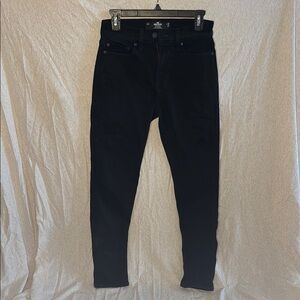 Hollister Men's Black Skinny Stretch Jeans